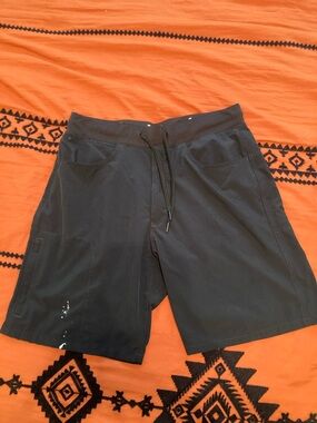 Wrangler All Terrain-X Gear Black Athletic Shorts